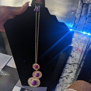 Talisman Trendsetter Purple Necklace
